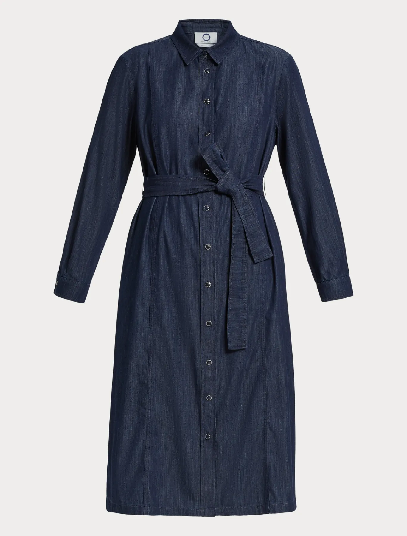 Marina Rinaldi Abiti | Abiti*Abito chemisier in denim leggero BLUNOTTE