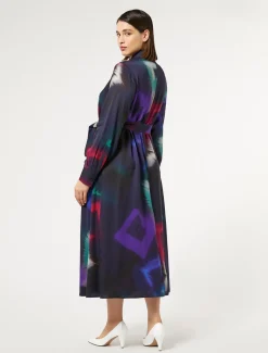 Marina Rinaldi Abiti | Abiti*Abito chemisier in twill NERO