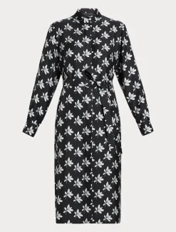 Marina Rinaldi Abiti | Abiti*Abito chemisier in twill NERO