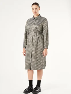 Marina Rinaldi Abiti | Abiti*Abito chemisier jacquard SABBIA