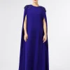 Marina Rinaldi Marina Rinaldi By Zuhair Murad*Abito in cady con ricamo VIOLA