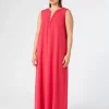 Marina Rinaldi Abiti | Abiti*Abito in cady triacetato FUXIA