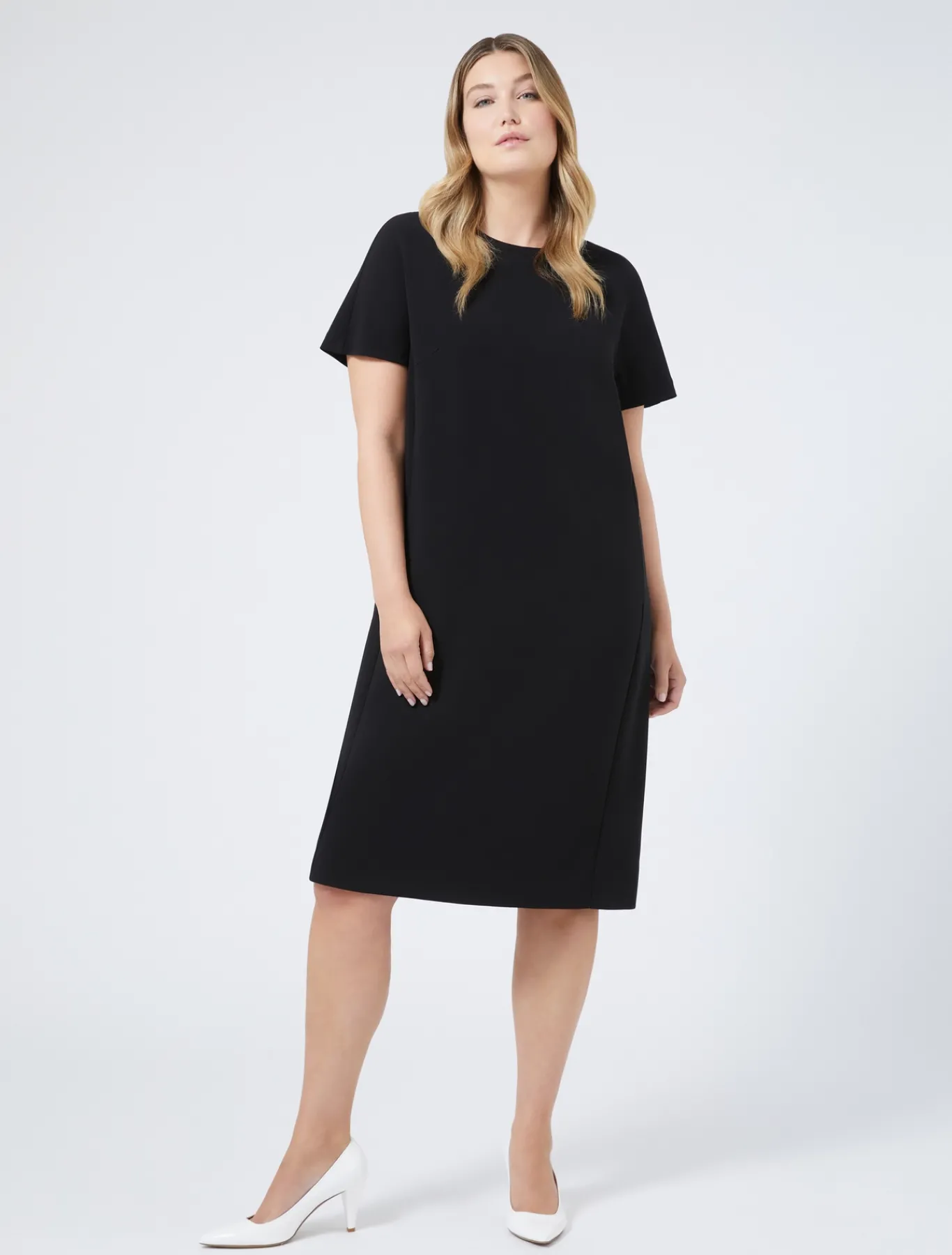 Marina Rinaldi Abiti | Abiti*Abito in cady triacetato NERO