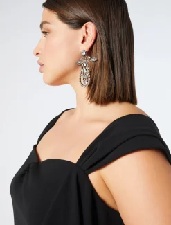Marina Rinaldi Abiti | Abiti*Abito in cady triacetato NERO