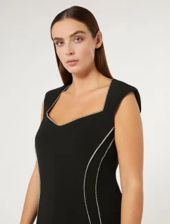 Marina Rinaldi Abiti | Abiti*Abito in cady triacetato NERO