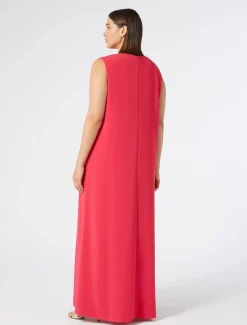Marina Rinaldi Abiti | Abiti*Abito in cady triacetato FUXIA