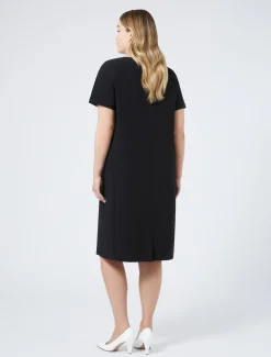 Marina Rinaldi Abiti | Abiti*Abito in cady triacetato NERO