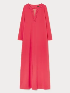 Marina Rinaldi Abiti | Abiti*Abito in cady triacetato FUXIA