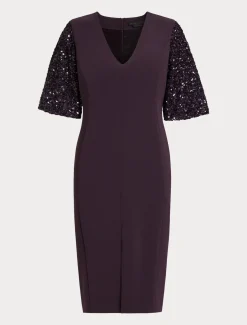 Marina Rinaldi Abiti | Abiti*Abito in cady triacetato BORDEAUX