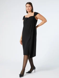 Marina Rinaldi Abiti | Abiti*Abito in cady triacetato NERO