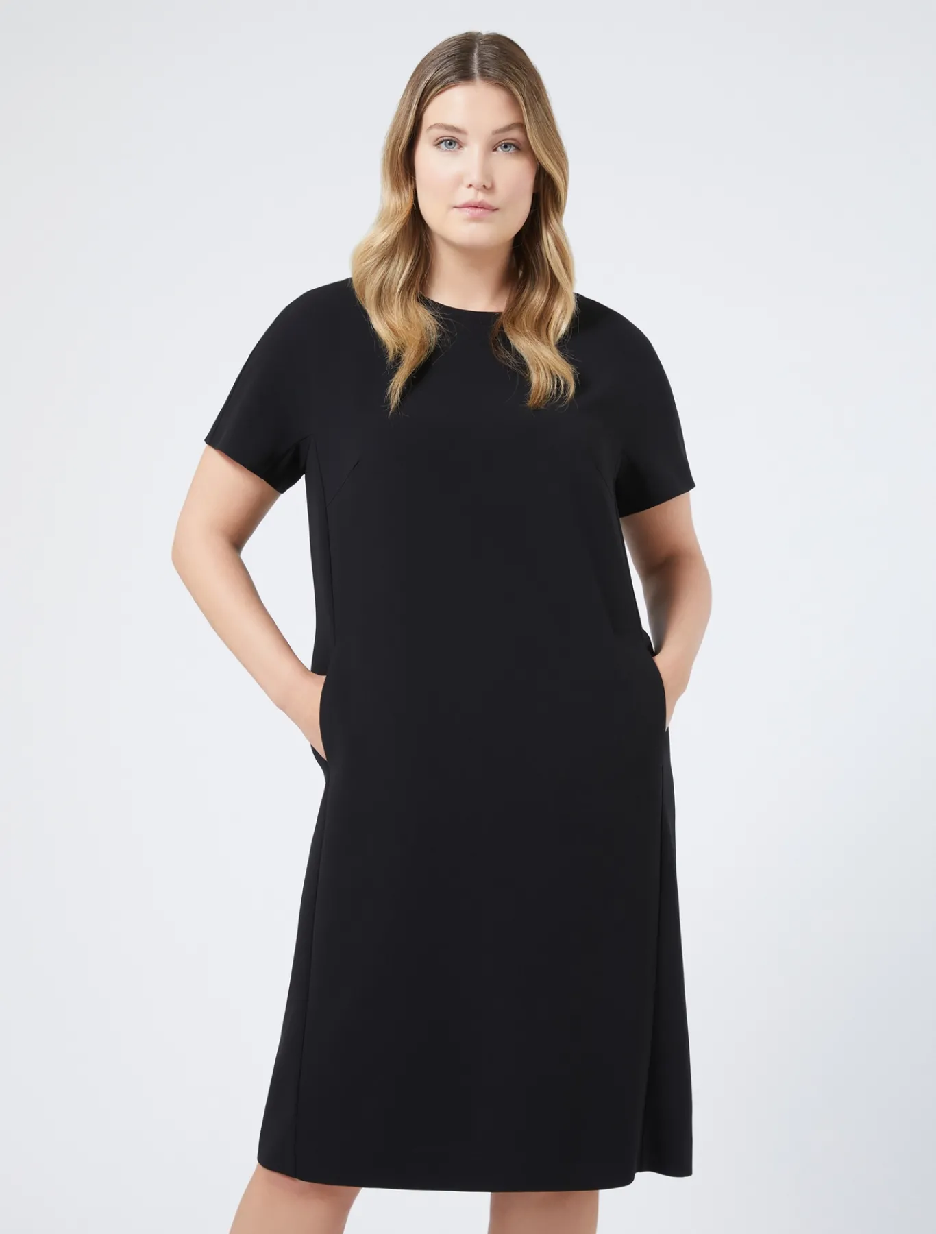 Marina Rinaldi Abiti | Abiti*Abito in cady triacetato NERO