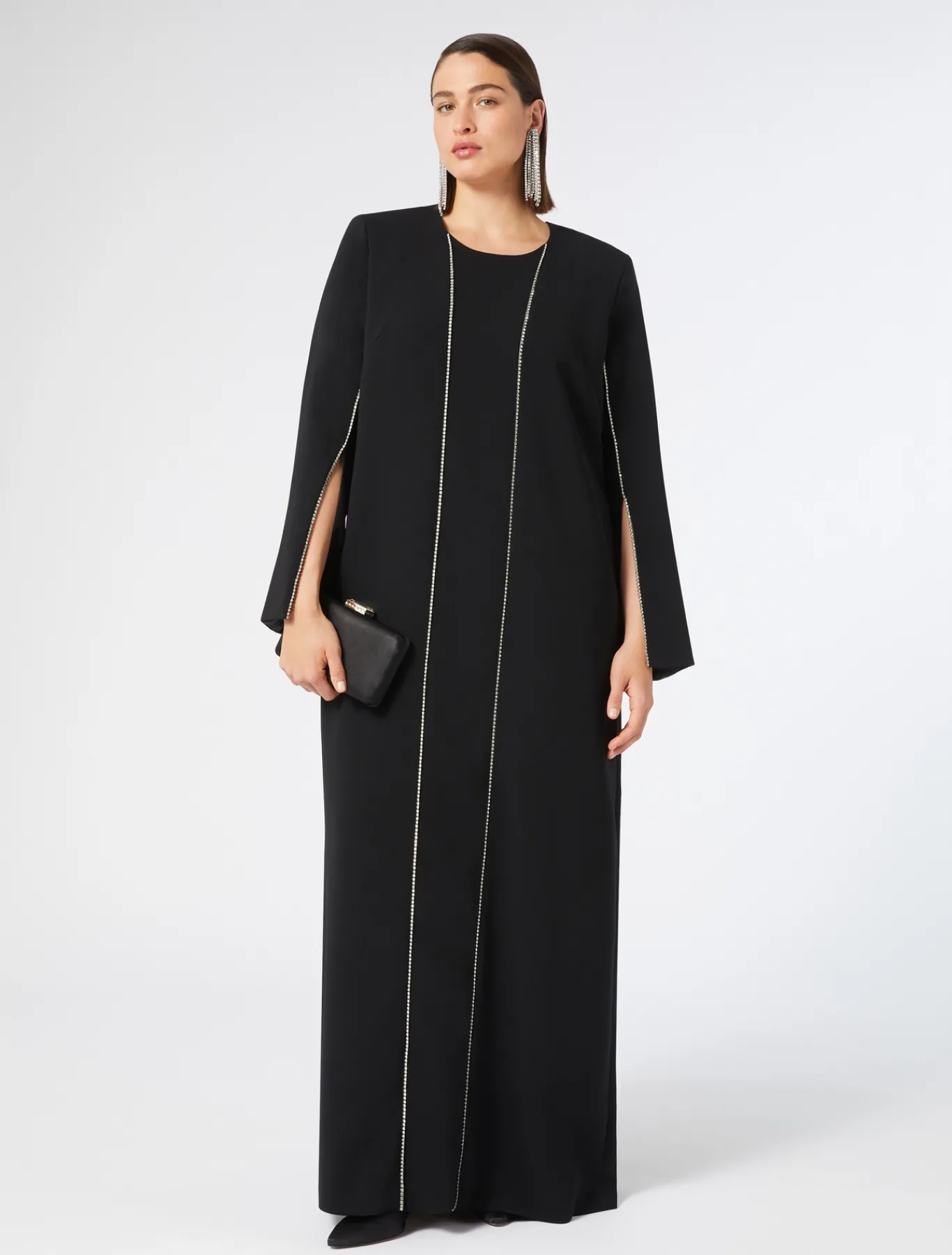Marina Rinaldi Abiti | Abiti*Abito in cady triacetato NERO