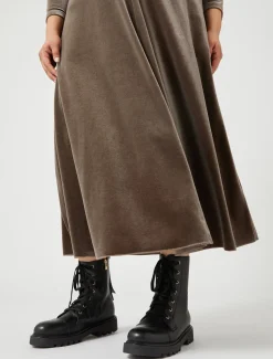 Marina Rinaldi Abiti | Abiti*Abito in ciniglia stretch ROCCIA