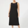 Marina Rinaldi Abiti | Abiti*Abito in crêpe satin NERO