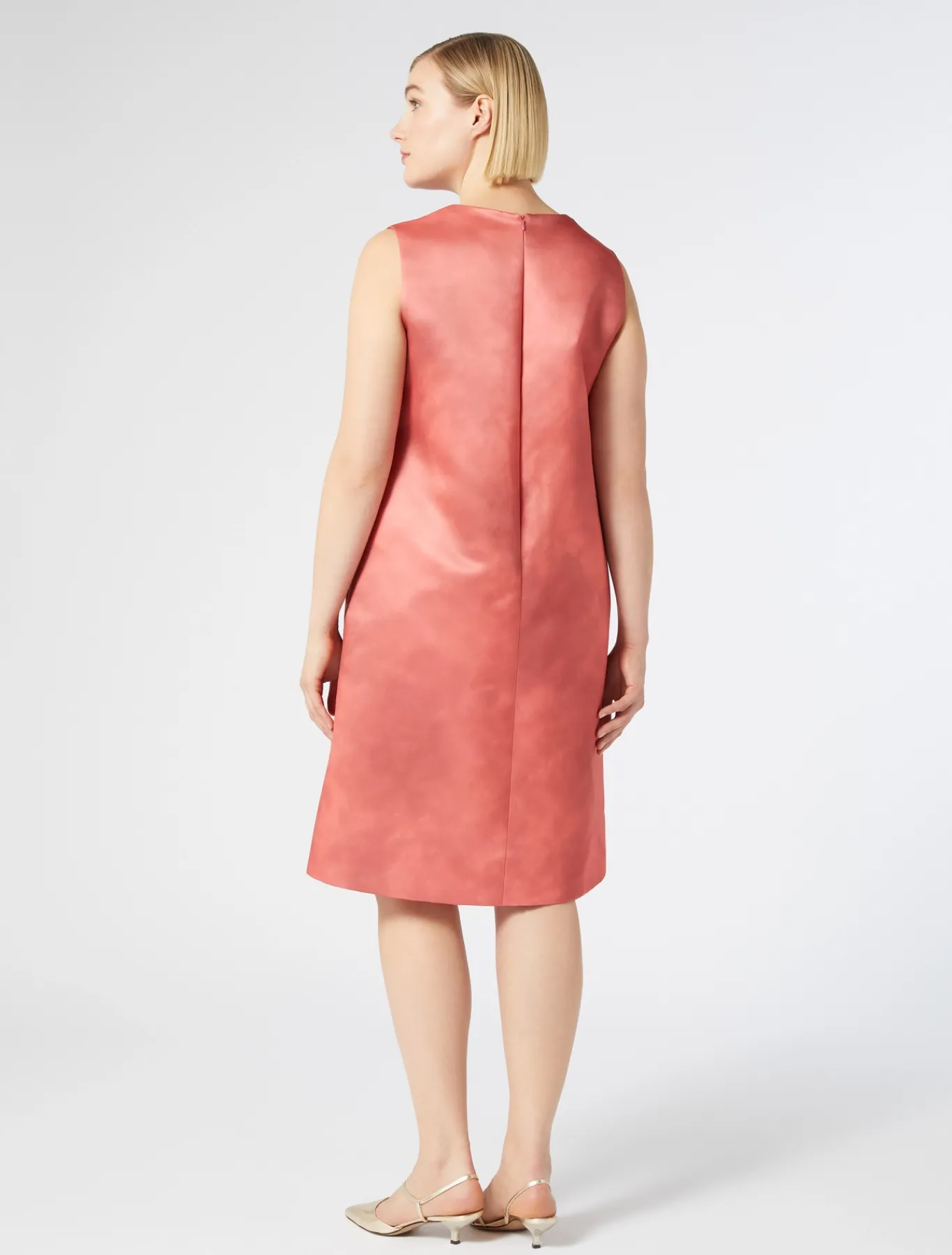 Marina Rinaldi Abiti | Selezione Elegante*Abito in duchesse con stampa CORALLO