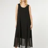 Marina Rinaldi Abiti | Selezione Elegante*Abito in georgette NERO