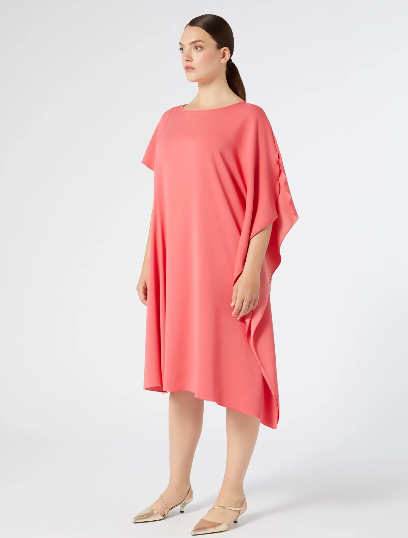 Marina Rinaldi Abiti | Abiti*Abito in georgette CORALLO