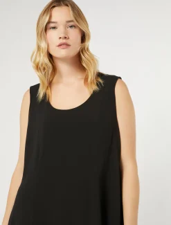 Marina Rinaldi Abiti | Selezione Elegante*Abito in georgette NERO