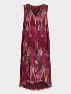 Marina Rinaldi Selezione Elegante | Collezione Elegante*Abito in georgette RUBINO