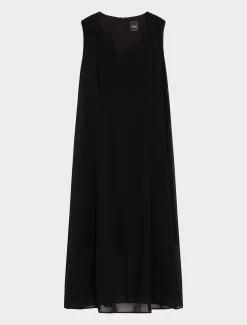 Marina Rinaldi Abiti | Selezione Elegante*Abito in georgette NERO
