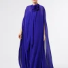 Marina Rinaldi Marina Rinaldi By Zuhair Murad*Abito in georgette di seta VIOLA