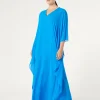 Marina Rinaldi Abiti | Abiti*Abito in georgette di seta BLUETTE