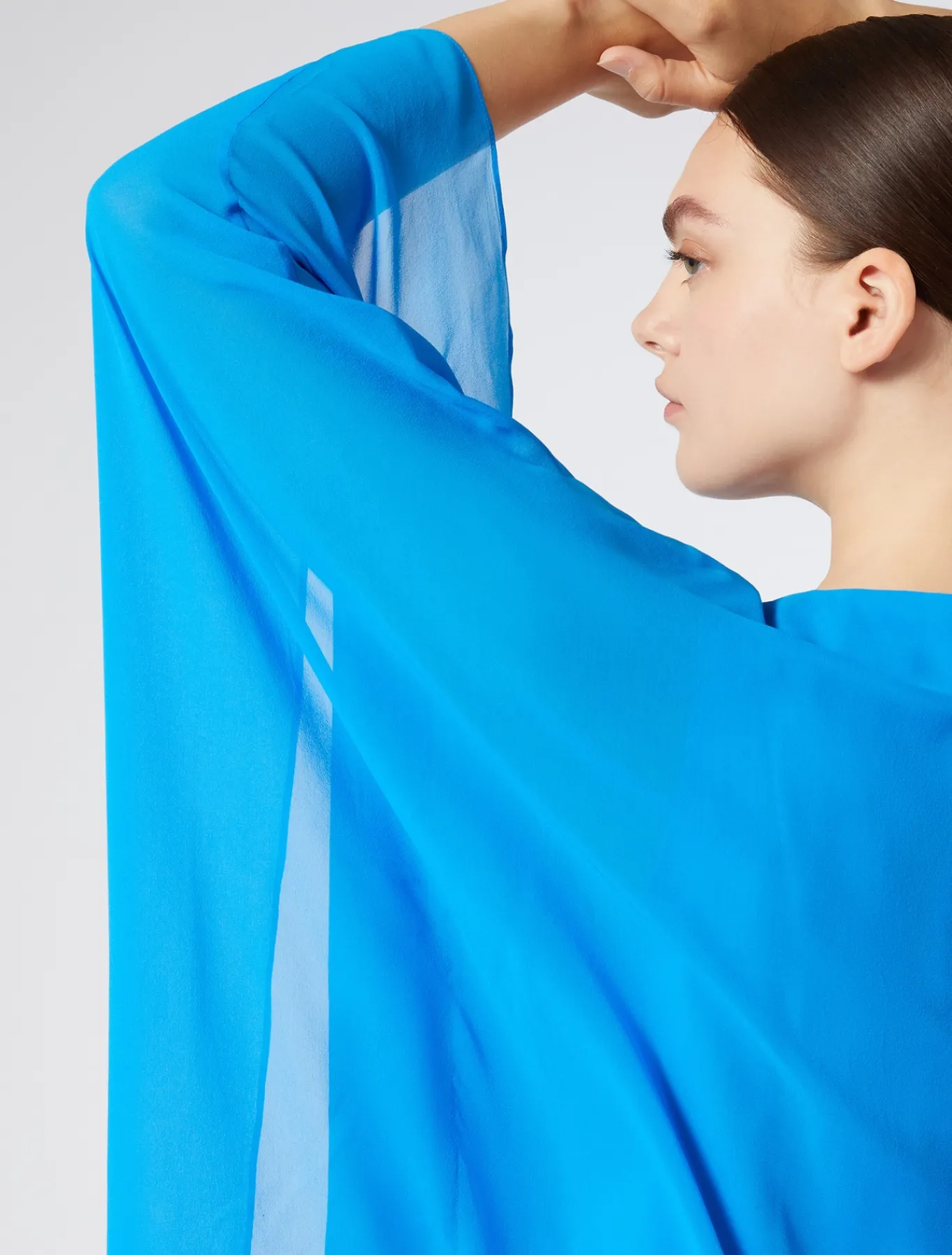 Marina Rinaldi Abiti | Abiti*Abito in georgette di seta BLUETTE