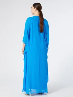 Marina Rinaldi Abiti | Abiti*Abito in georgette di seta BLUETTE