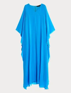 Marina Rinaldi Abiti | Abiti*Abito in georgette di seta BLUETTE
