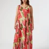 Marina Rinaldi Abiti | Selezione Elegante*Abito in georgette stampata ROSA