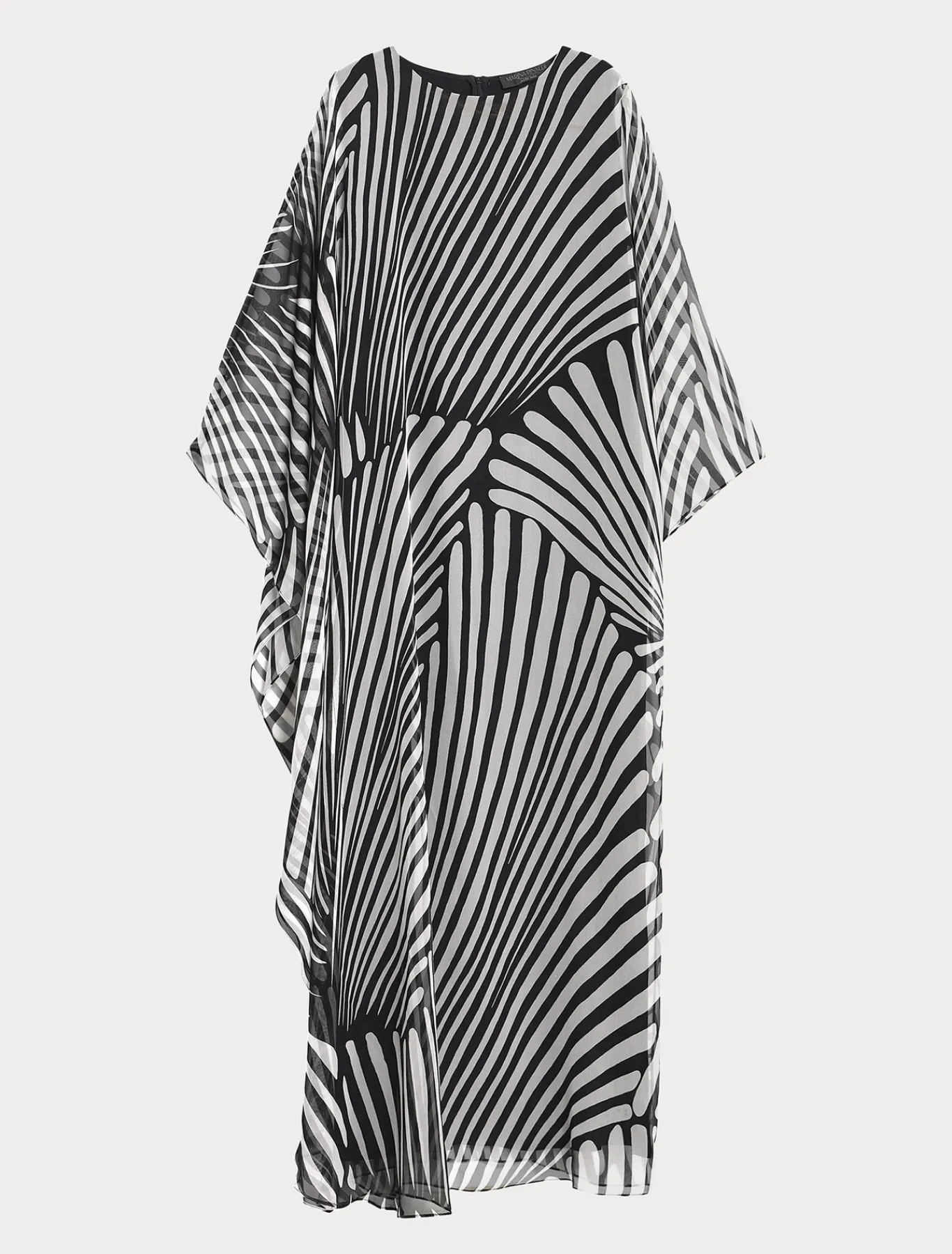 Marina Rinaldi Abiti | Abiti*Abito in georgette stampato NERO