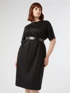 Marina Rinaldi Abiti | Abiti*Abito in jersey NERO