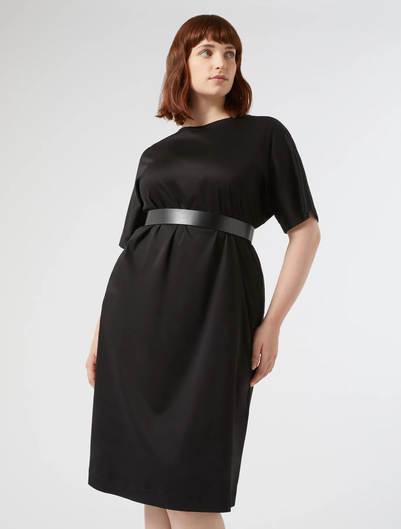 Marina Rinaldi Abiti | Abiti*Abito in jersey NERO