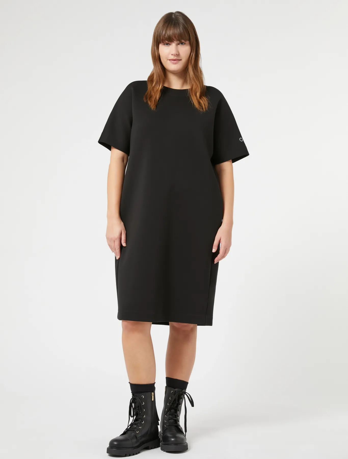 Marina Rinaldi Abiti | Abiti*Abito in jersey double NERO