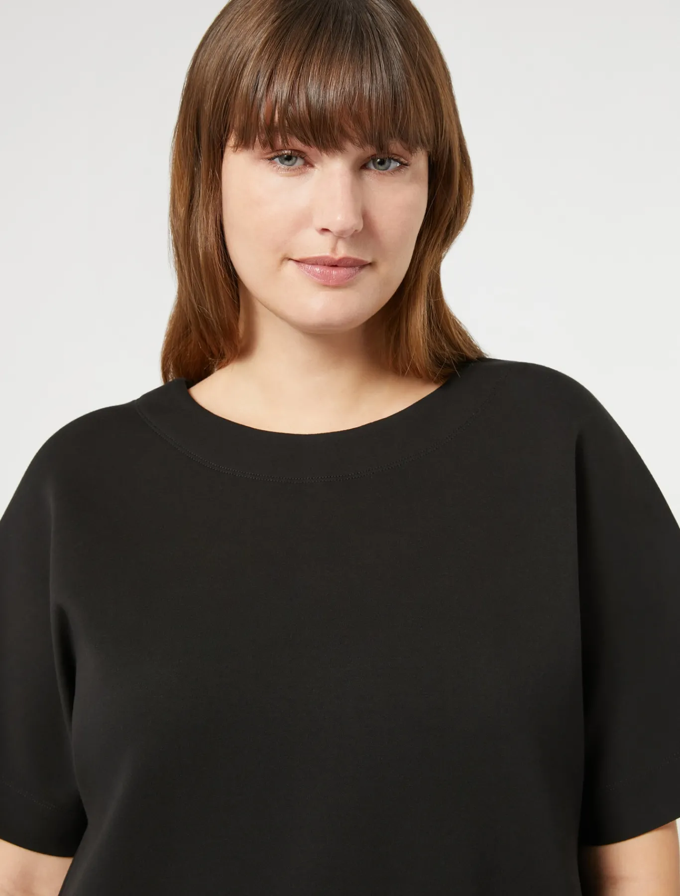 Marina Rinaldi Abiti | Abiti*Abito in jersey double NERO