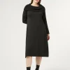 Marina Rinaldi Abiti | Abiti*Abito in lana e lurex NERO