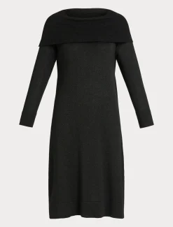 Marina Rinaldi Abiti | Abiti*Abito in lana e lurex NERO