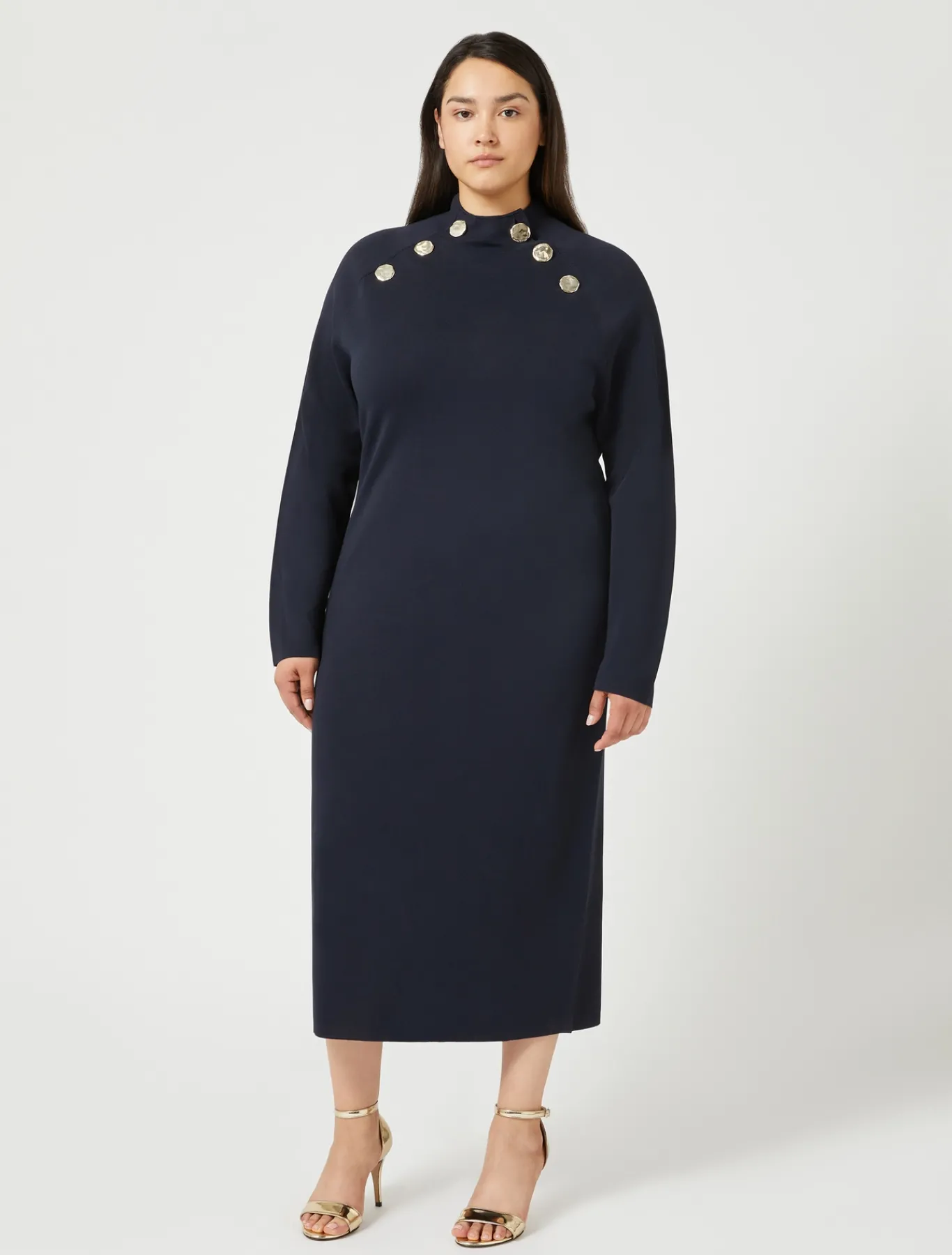Marina Rinaldi Abiti | Abiti*Abito in maglia BLUNOTTE
