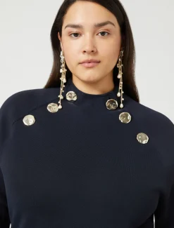 Marina Rinaldi Abiti | Abiti*Abito in maglia BLUNOTTE