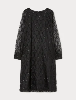 Marina Rinaldi Collezione Elegante | Abiti*Abito in organza NERO