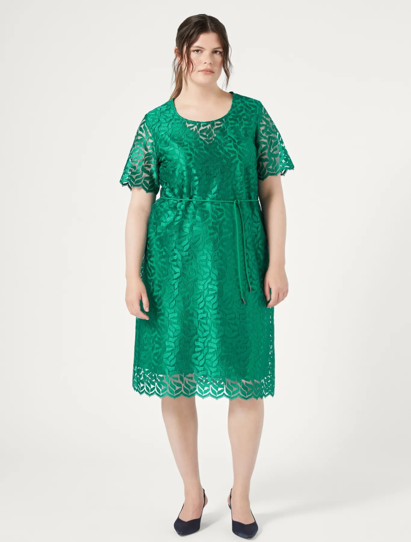Marina Rinaldi Abiti | Abiti*Abito in tulle ricamato GIADA