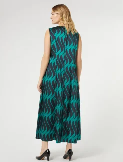 Marina Rinaldi Abiti | Selezione Elegante*Abito in twill BLUMARINO