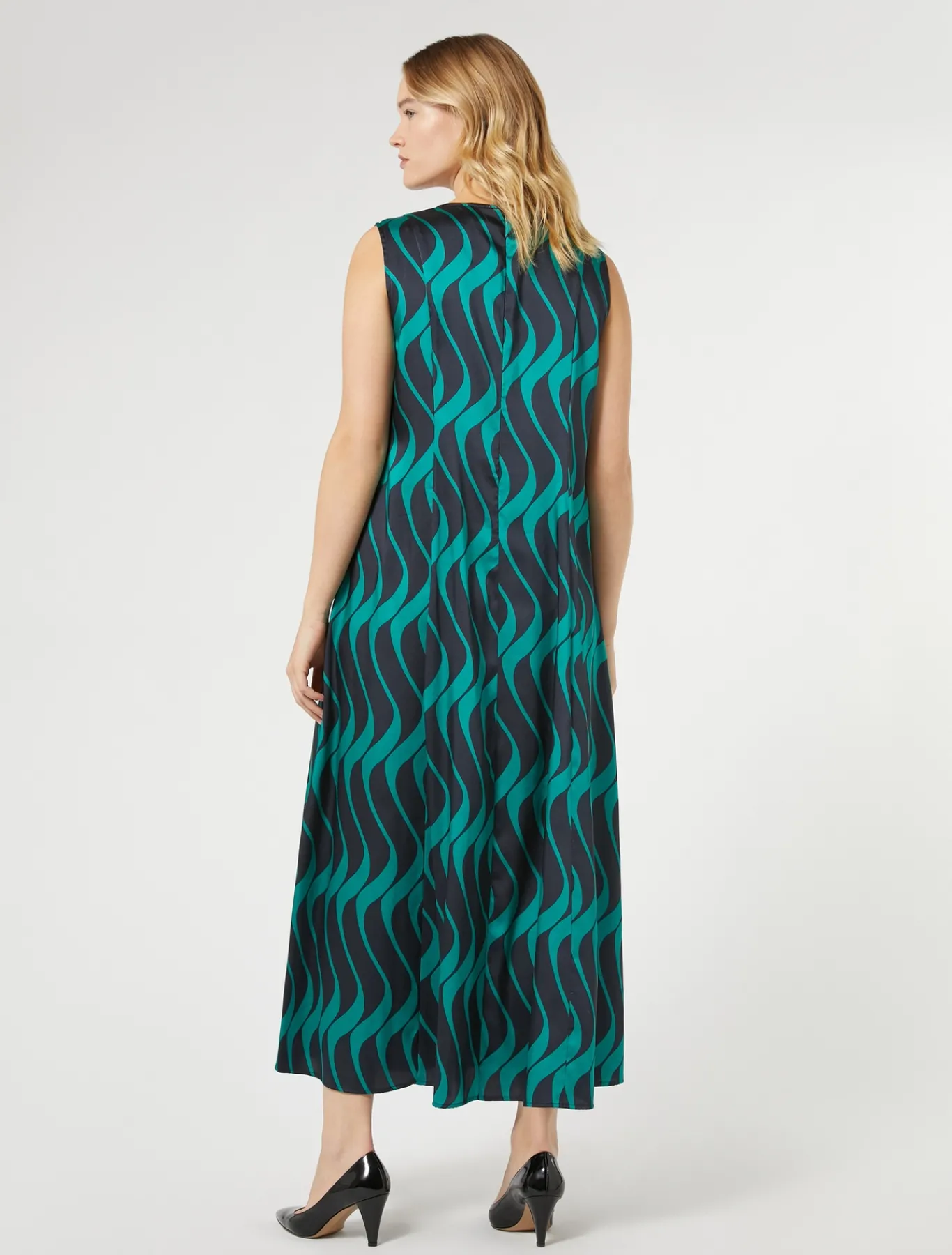 Marina Rinaldi Abiti | Selezione Elegante*Abito in twill BLUMARINO