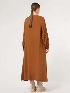 Marina Rinaldi Abiti | Abiti*Abito in twill di viscosa BRONZO