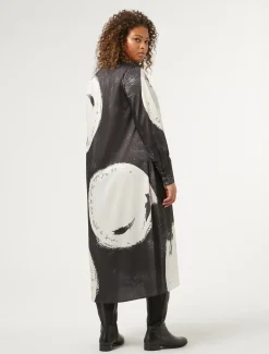 Marina Rinaldi Abiti | Abiti*Abito in twill stampato NERO