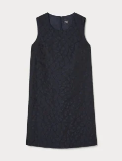 Marina Rinaldi Abiti | Abiti*Abito jacquard BLUMARINO
