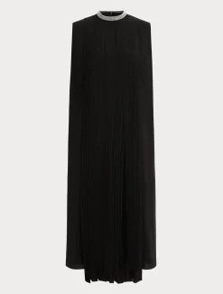 Marina Rinaldi Abiti | Collezione Elegante*Abito longuette in crêpe NERO