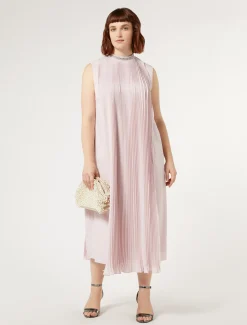 Marina Rinaldi Abiti | Collezione Elegante*Abito longuette in crêpe ROSA