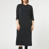 Marina Rinaldi Abiti | Abiti*Abito longuette in jersey NERO