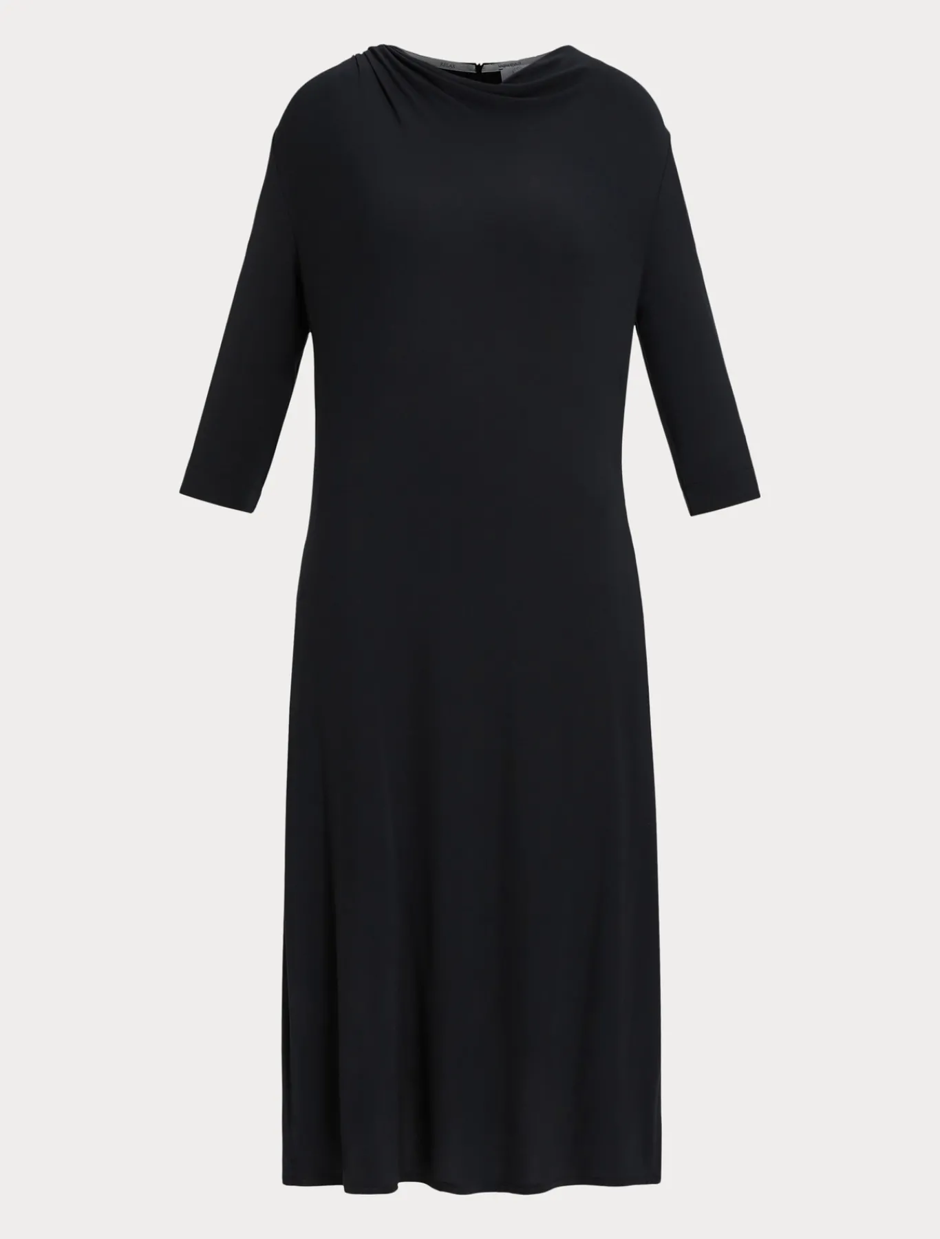 Marina Rinaldi Abiti | Abiti*Abito longuette in jersey NERO